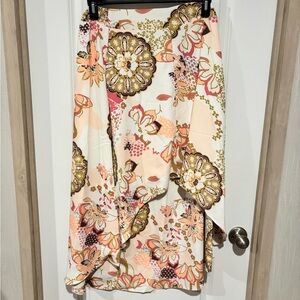 Asymmetrical Floral Women's Skirt